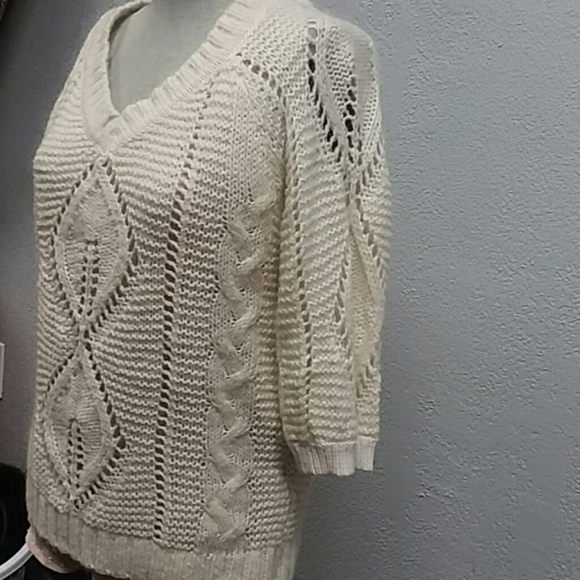 Off White Knit Spring Sweater by DEPT - Picture 7 of 8